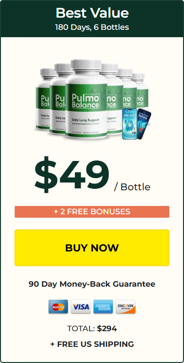 pulmo balance 6 bottles